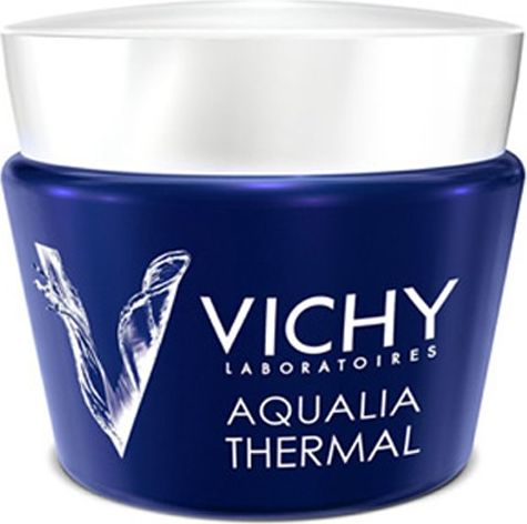 Vichy Aqualia Thermal Night Spa, intenzivní noční péče proti známkám únavy  75 ml - obrázek 1