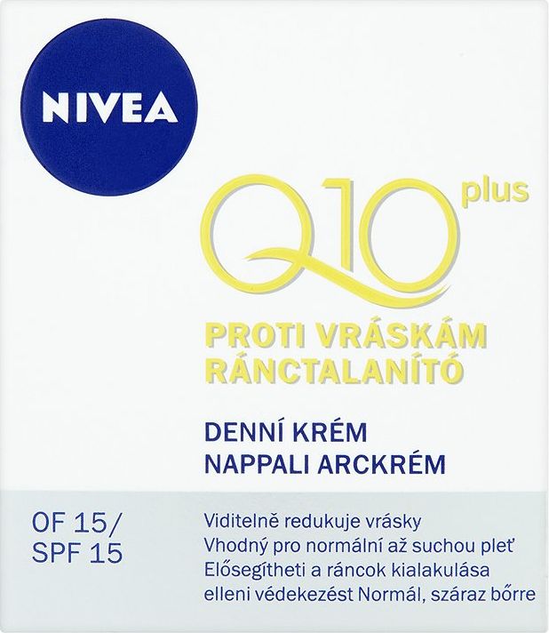 Nivea Q10 Plus denní krém proti vráskám 50 ml - obrázek 1