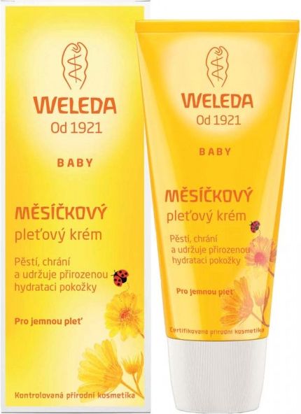 Weleda měsíčkový pleťový krém 50 ml - obrázek 2