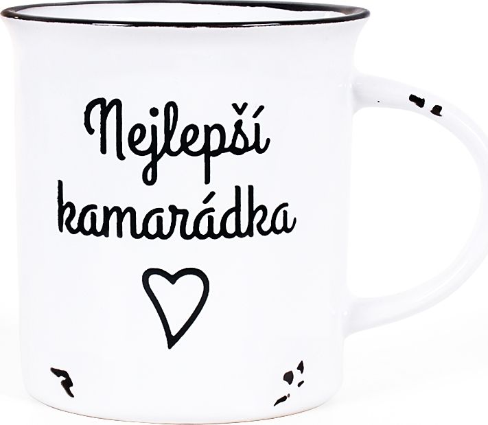 LOLA BABY ALBI Keramický plecháček - Nejlepší kamarádka - obrázek 1