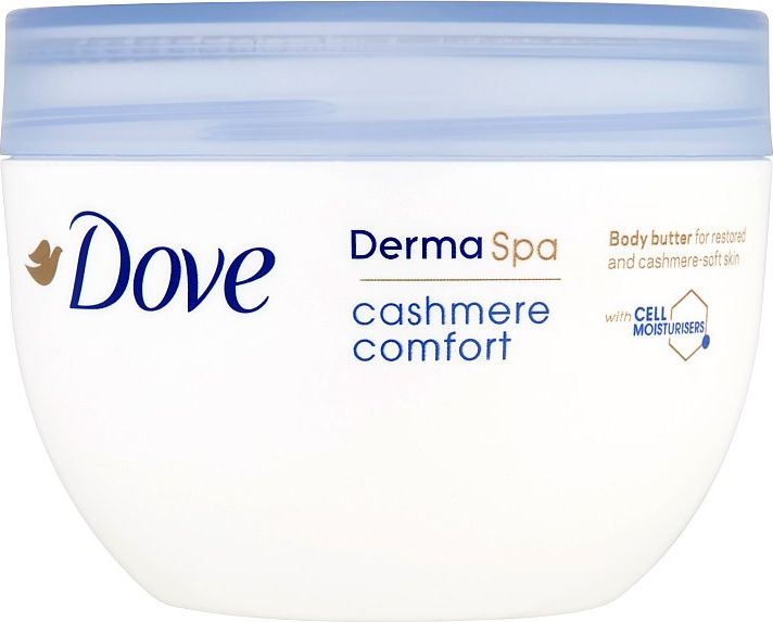 Dove Tělové máslo pro suchou pokožku Derma Spa Cashmere Comfort 300 ml - obrázek 2