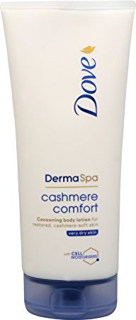 Dove Tělové mléko pro suchou pokožku Derma Spa Cashmere Comfort 200 ml - obrázek 1