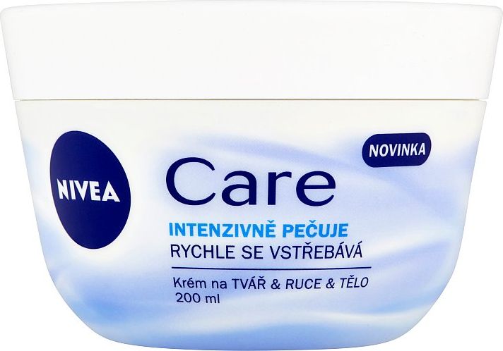 Nivea Care výživný krém pro pleť a tělo 200 ml - obrázek 2