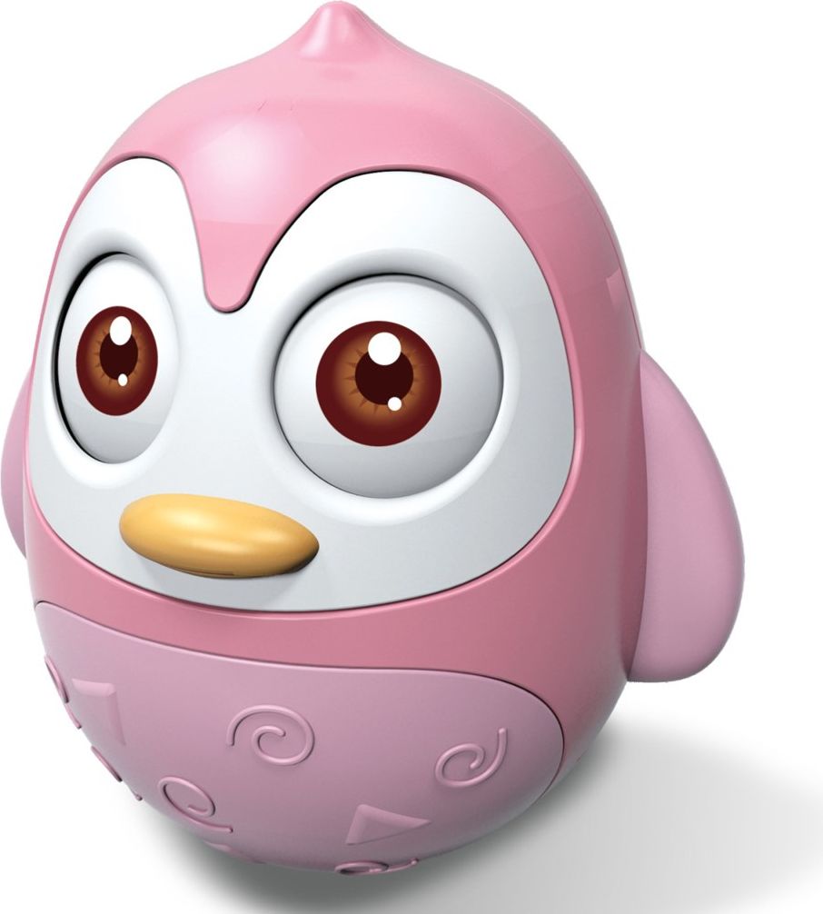 BAYO Kývací hračka Bayo tučňák pink Růžová - obrázek 1