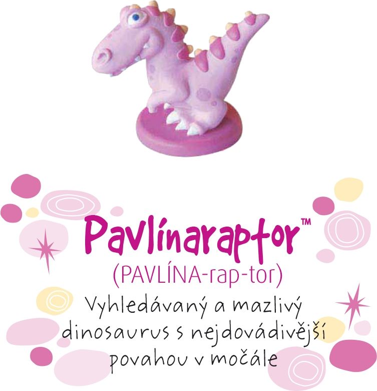 LOLA BABY ALBI Dino pokladnička - Pavlínaraptor - obrázek 1