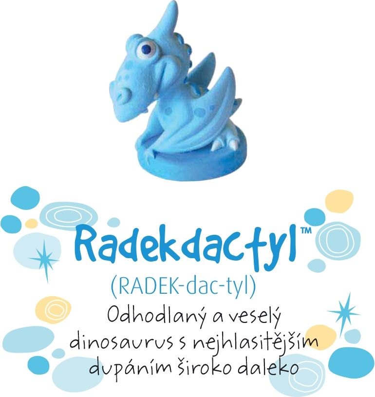 LOLA BABY ALBI Dino pokladnička - Radekdactyl - obrázek 1
