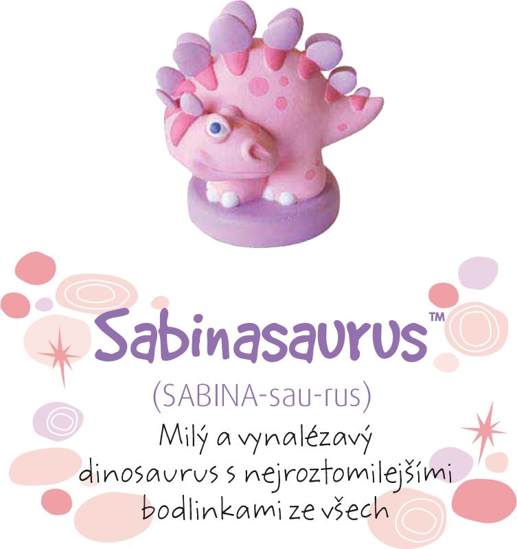 LOLA BABY ALBI Dino pokladnička - Sabinasaurus - obrázek 1