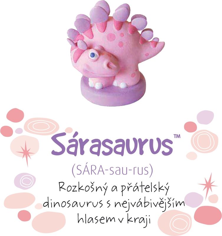 LOLA BABY ALBI Dino pokladnička - Sárasaurus - obrázek 1