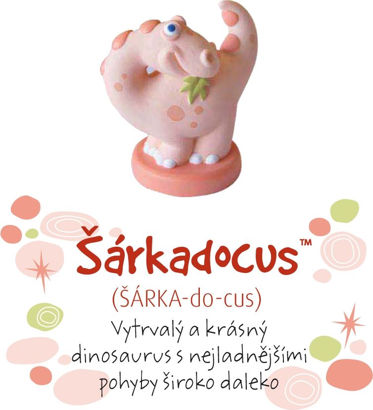 LOLA BABY ALBI Dino pokladnička - Šárkadocus - obrázek 1