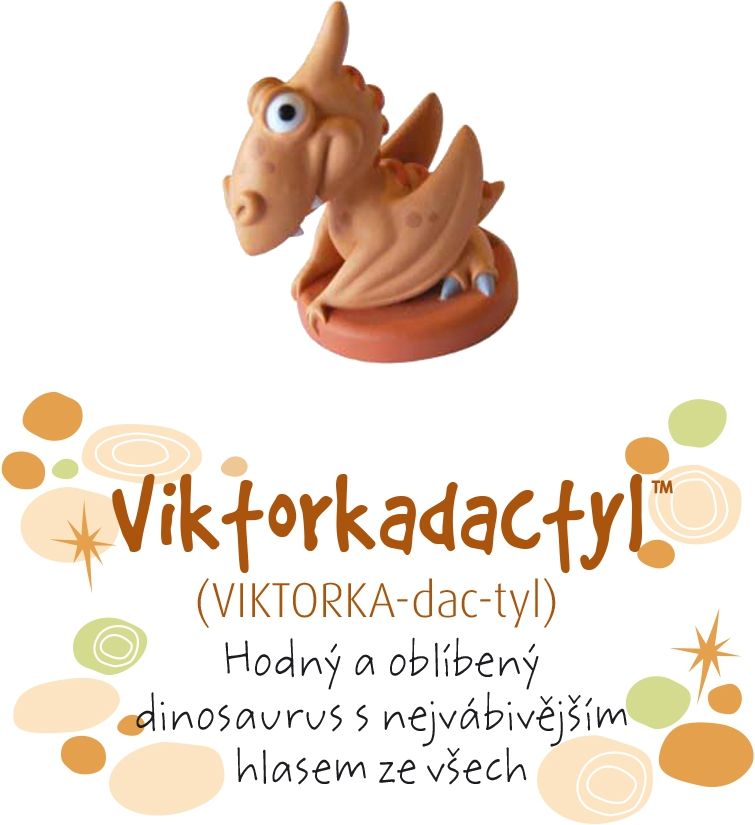 LOLA BABY ALBI Dino pokladnička - Viktorkadactyl - obrázek 1