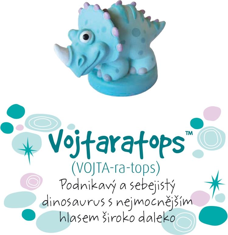 LOLA BABY ALBI Dino pokladnička - Vojtaratops - obrázek 1