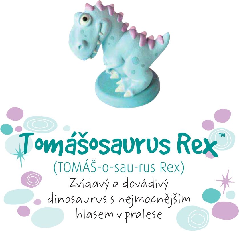 LOLA BABY ALBI Dino pokladnička - Tomášosaurus - obrázek 1