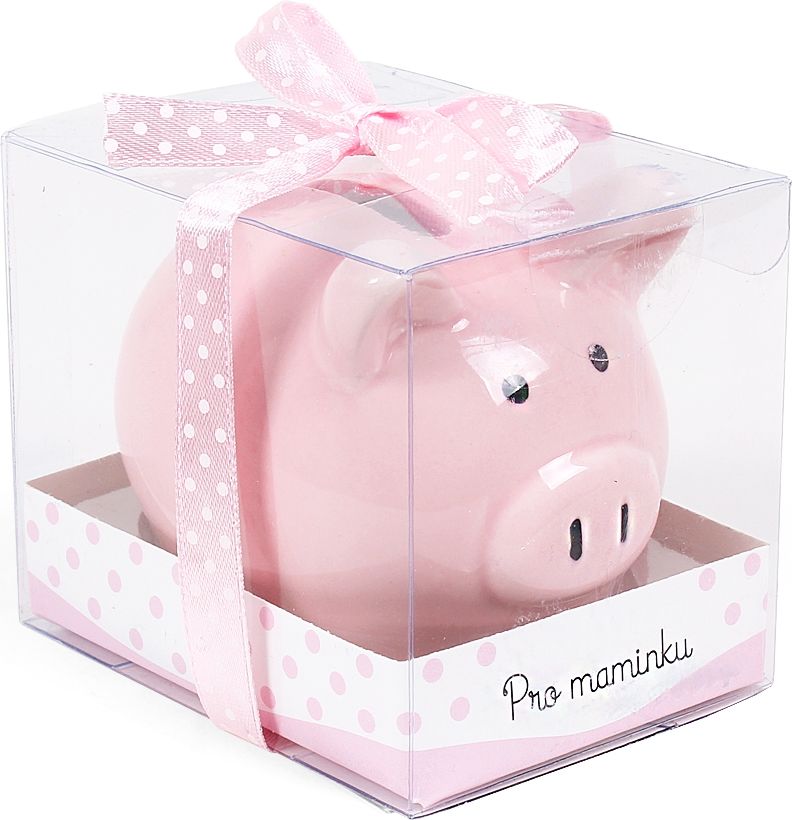 LOLA BABY ALBI Pokladnička Prasátko - Pro maminku - obrázek 1