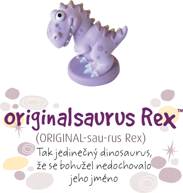 LOLA BABY ALBI Dino pokladnička - Originalsaurus Rex - obrázek 1