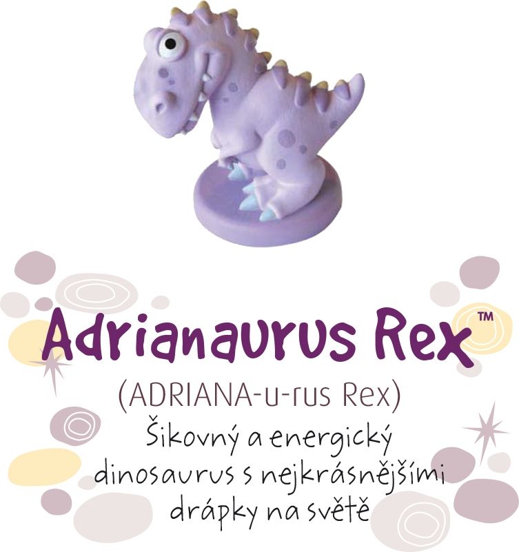 LOLA BABY ALBI Dino pokladnička - Adrianaurus Rex - obrázek 1
