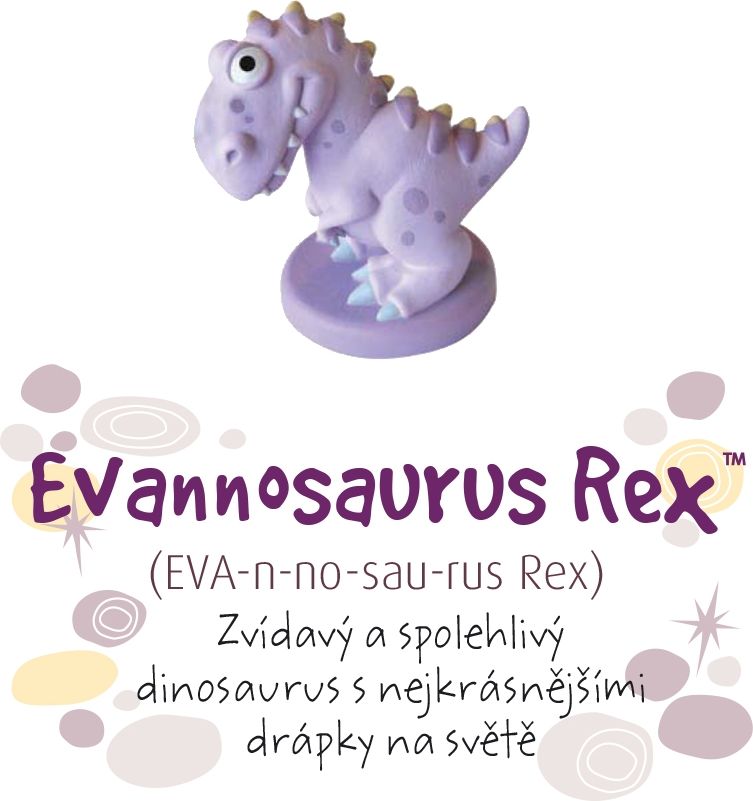 LOLA BABY ALBI Dino pokladnička - Evannosaurus Rex - obrázek 1