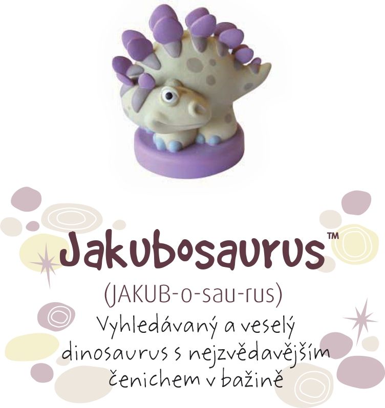 LOLA BABY ALBI Dino pokladnička - Jakubosaurus - obrázek 1