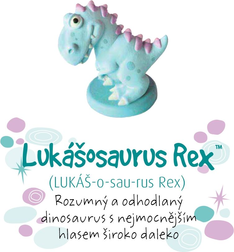 LOLA BABY ALBI Dino pokladnička - Lukášosaurus Rex - obrázek 1