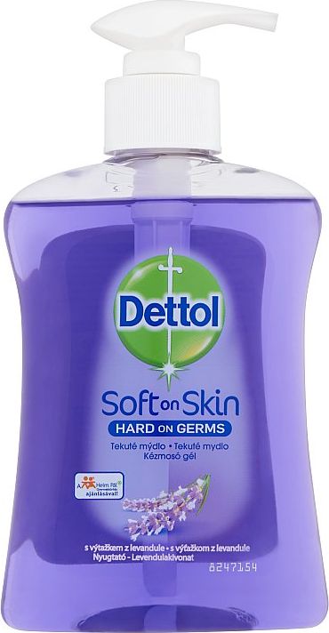 Dettol Zklidňující antibakteriální mýdlo s levandulí a výtažky z hroznů  250 ml - obrázek 2