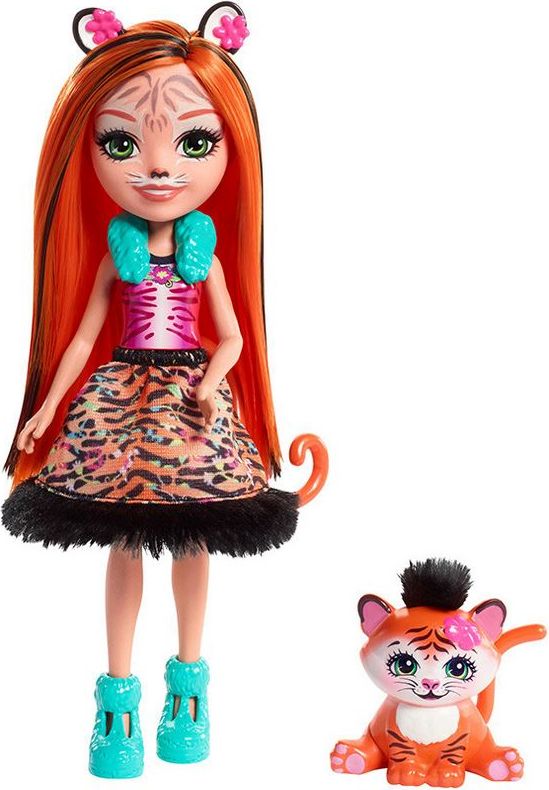 Mattel Enchantimals panenka a zvířátko Panenka a zvířátko: Cailey Kravičková - obrázek 3