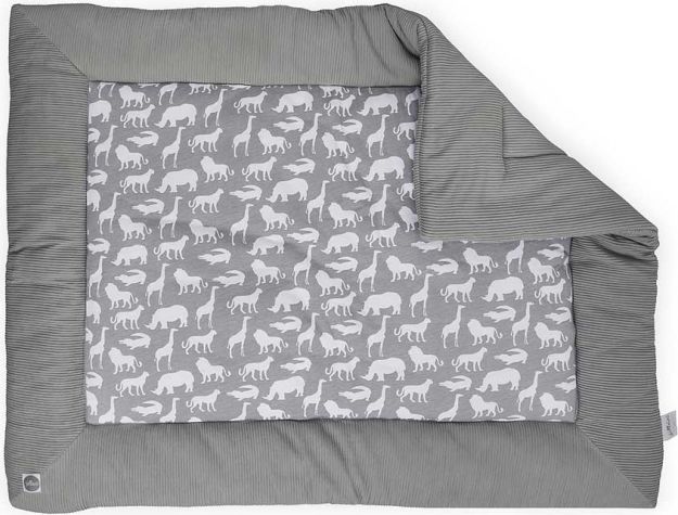 Jollein HRACÍ DEKA SAFARI - STONE GREY - obrázek 1