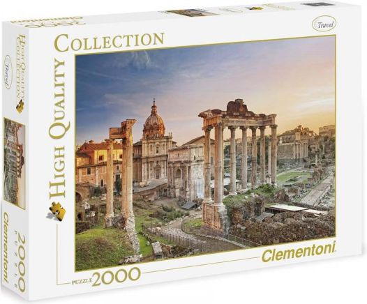 CLEMENTONI Puzzle Římské fórum 2000 dílků - obrázek 1
