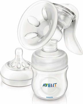 Philips AVENT Odsávačka mateř.ml. Natural se zásobníkem 125ml+VIA, LIMITOVANÁ EDICE S DÁRKEM - obrázek 1