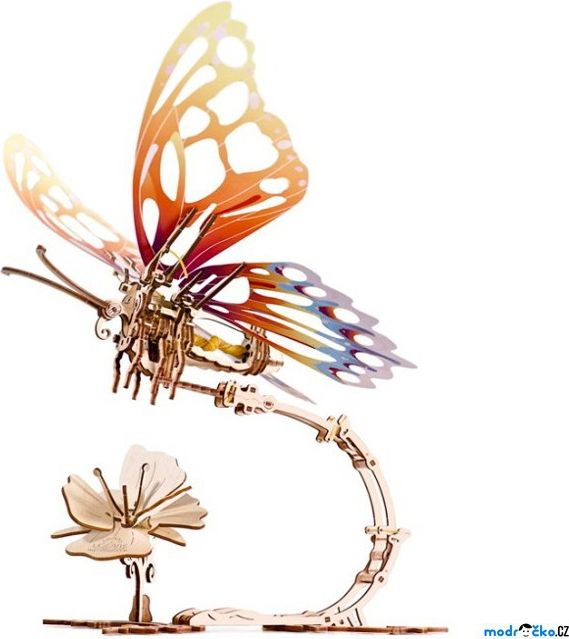 3D mechanický model - Motýl Butterfly (Ugears) - obrázek 1