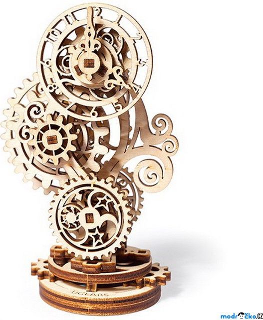 3D mechanický model - Steampunk hodiny (Ugears) - obrázek 1
