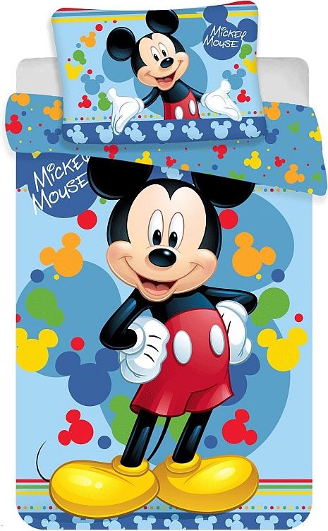 JERRY FABRICS Povlečení do postýlky Mickey 02 Bavlna, 100/135, 40/60 cm - obrázek 1