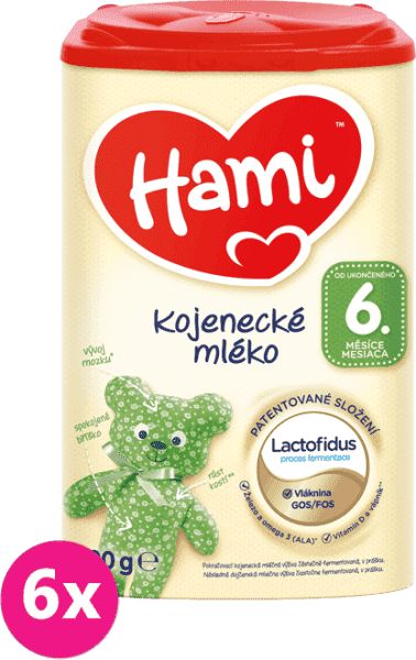 Nutricia Hami 0+ 6x800 g - obrázek 1