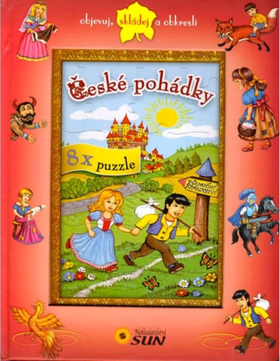 Sun Objevuj, skládej a obkresli České pohádky - obrázek 1