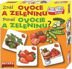 Pexetrio Kids Znáš ovoce a zeleninu? - obrázek 1