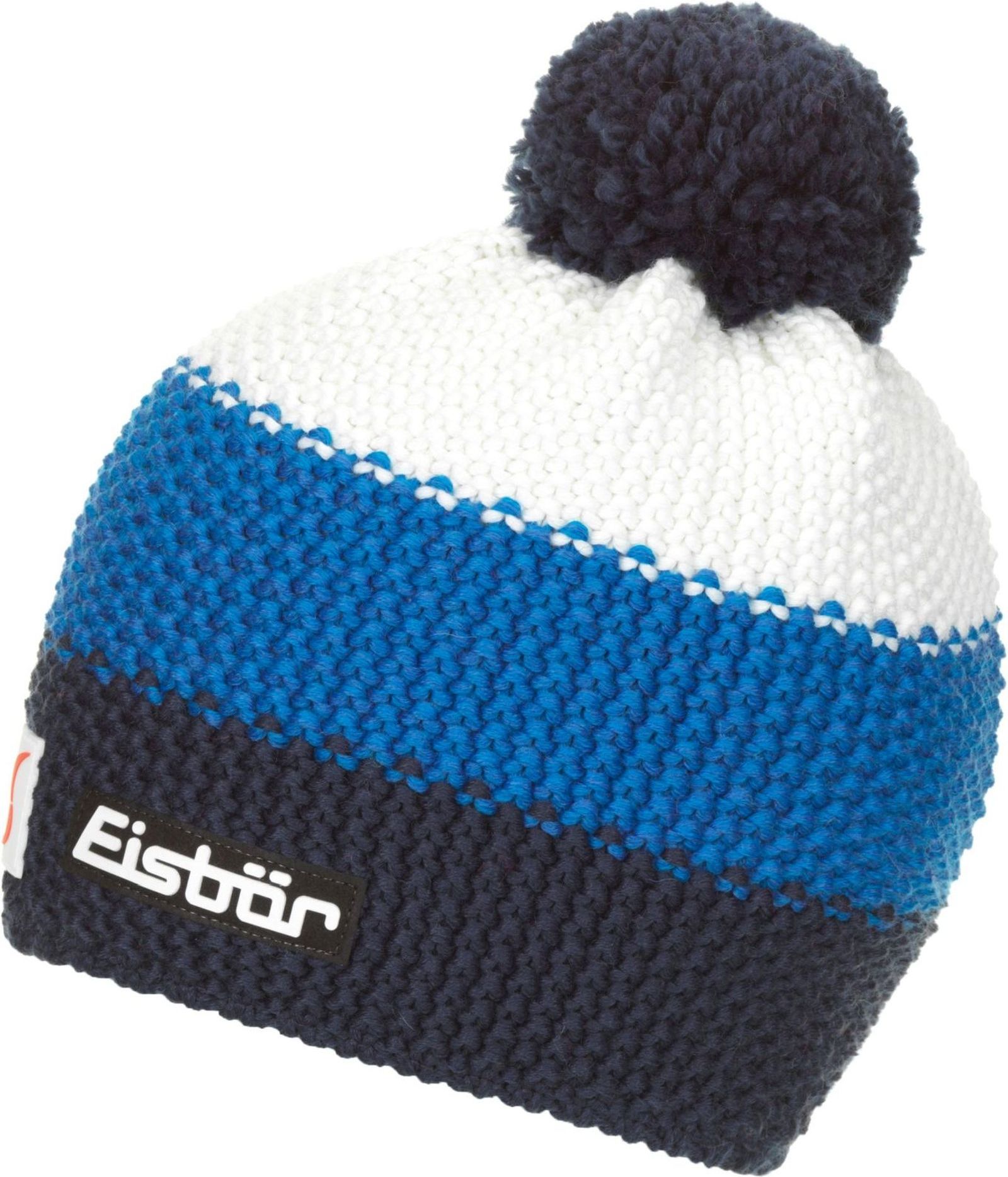 Eisbär Star Pompon MÜ SP kids - darkcobalt/blaumeliert/white uni - obrázek 1