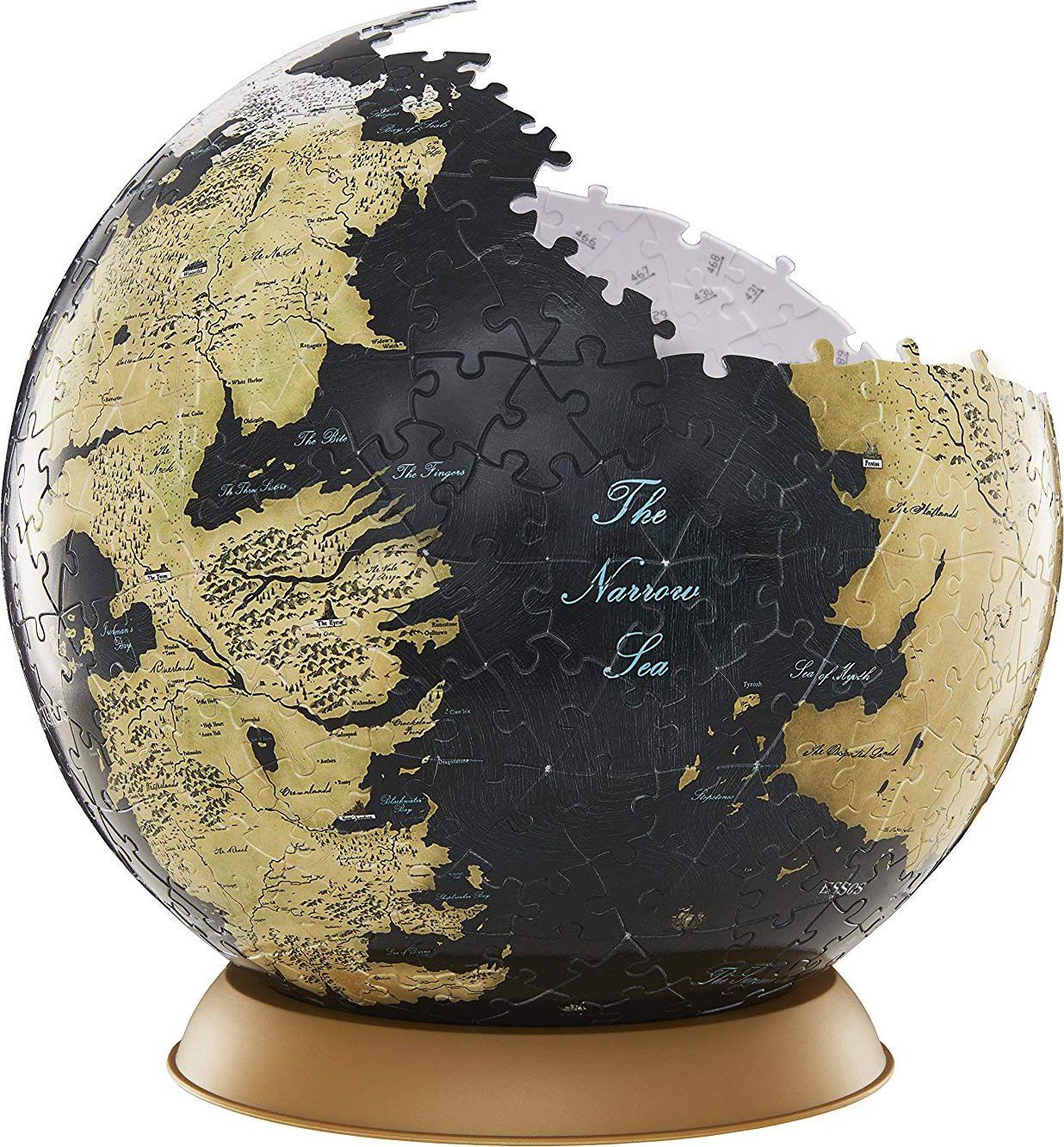4D Cityscape Puzzleball Hra o Trůny: Westeros a Essos 540 dílků - obrázek 4