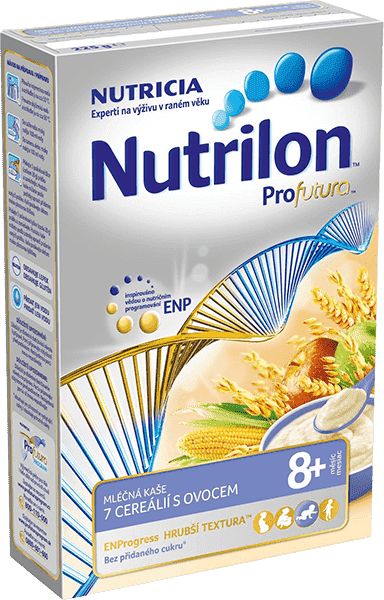 NUTRICIA Nutrilon 7 cereálií s ovocem 4x225 g - obrázek 2