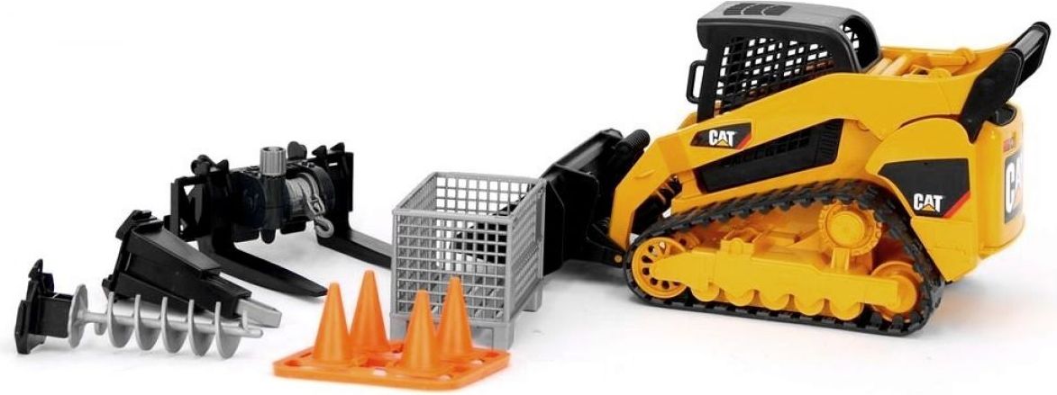 Bruder 1799 BOB CAT pásový s příslušenstvím - obrázek 1