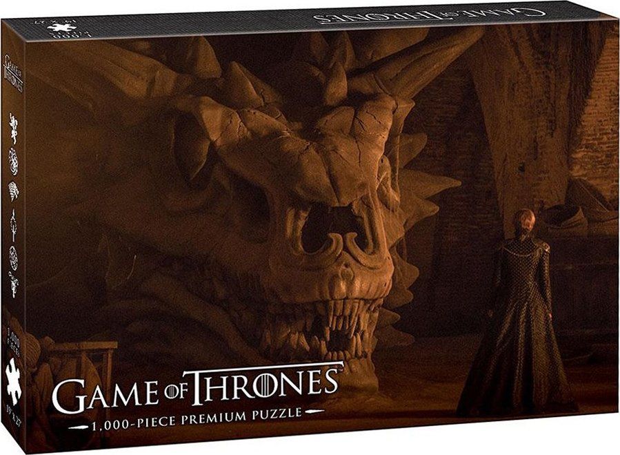Puzzle Hra o trůny: Balerion Černý děs 1000 dílků - obrázek 1