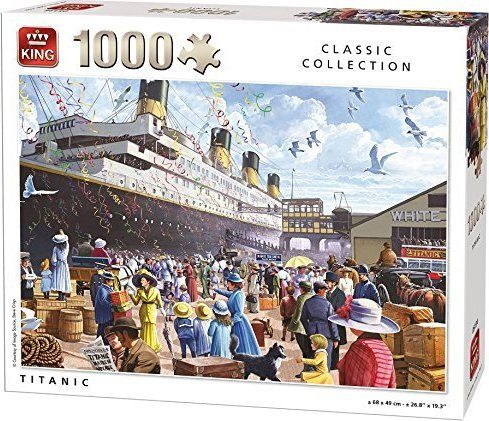 KING Puzzle Titanic 1000 dílků - obrázek 1