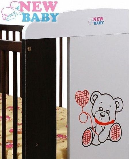 Postýlka NEW BABY Camilla ořech - obrázek 2
