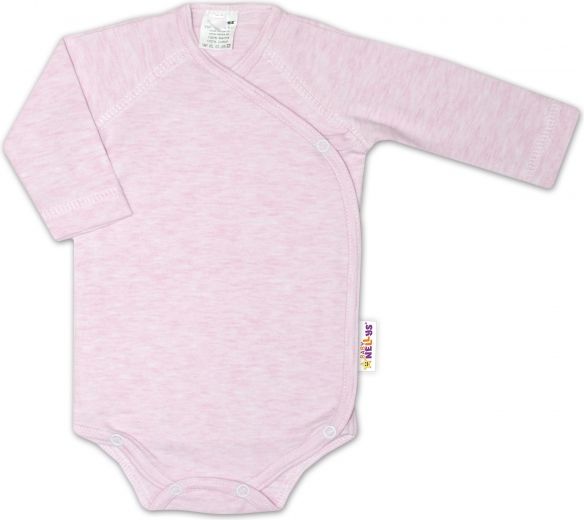 Baby Nellys Kojenecká dívčí sada body zapínání bokem Baby Nellys ® - 3 ks 56 (1-2m) - obrázek 4