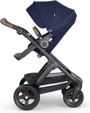 Stokke Kočárek Trailz™, hnědé madlo - Deep Blue - obrázek 1