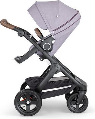 Stokke Kočárek Trailz™, hnědé madlo - Brushed Lilac - obrázek 1