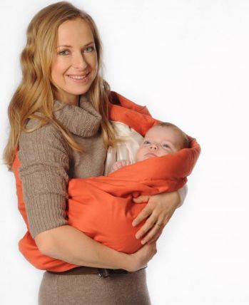 Babyvak nosítko Oranžová - obrázek 1