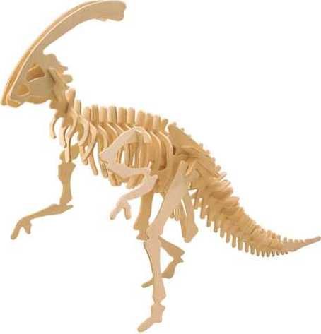 WOODCRAFT CONSTRUCTION KIT Woodcraft Dřevěné 3D puzzle Parasaurolophus - obrázek 1