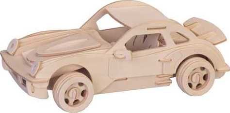 WOODCRAFT CONSTRUCTION KIT Woodcraft Dřevěné 3D puzzle velké Porsche - obrázek 1