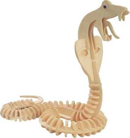 WOODCRAFT CONSTRUCTION KIT Woodcraft Dřevěné 3D puzzle had - obrázek 1