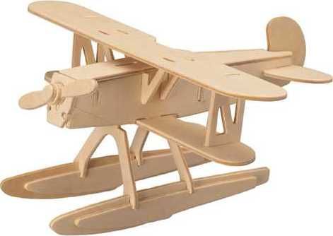 WOODCRAFT CONSTRUCTION KIT Woodcraft Dřevěné 3D puzzle Heinkel - obrázek 1
