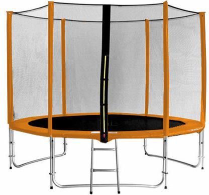 SEDCO Trampolína ECO 244 cm + síť a žebřík Oranžová - obrázek 1