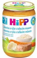 Hipp JUNIOR MENU BIO Zelenina s rýží a telecím masem 220 g - obrázek 1